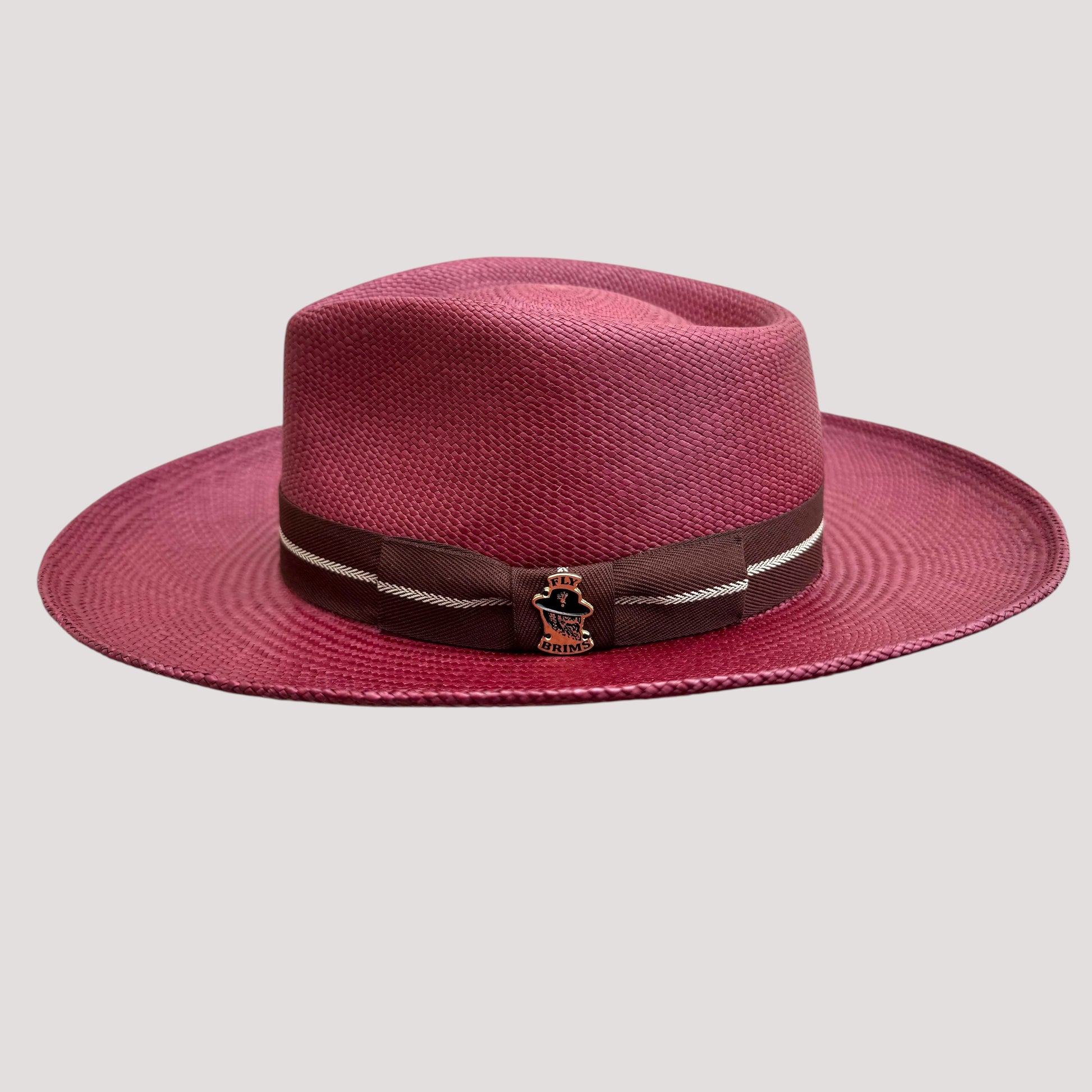 Shop the Fly Brims Classic Maroon Fedora Hat. Bold burgundy style meets timeless craftsmanship. Premium men's headwear that makes a statement.
