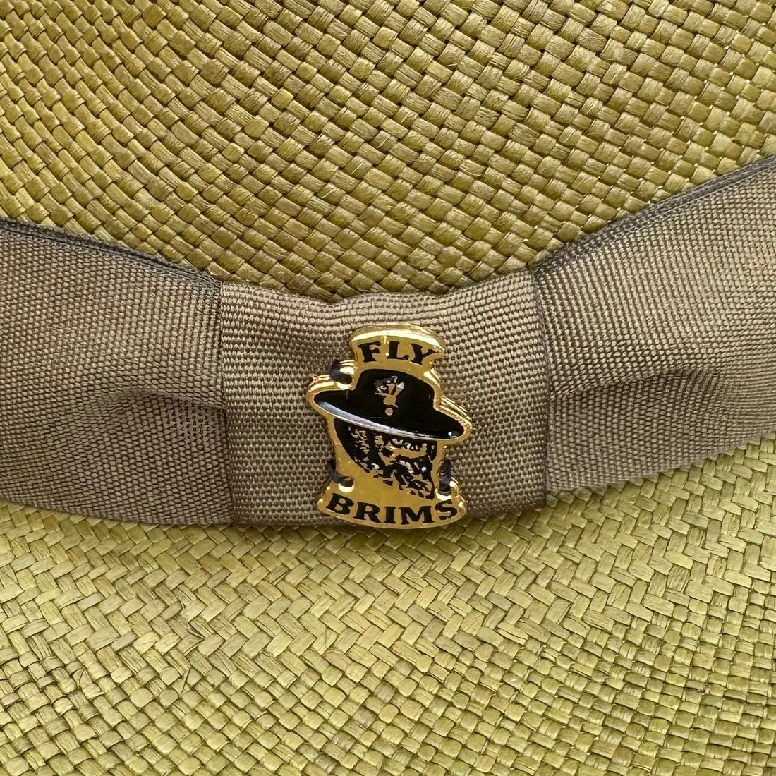 Olive green classic fedora